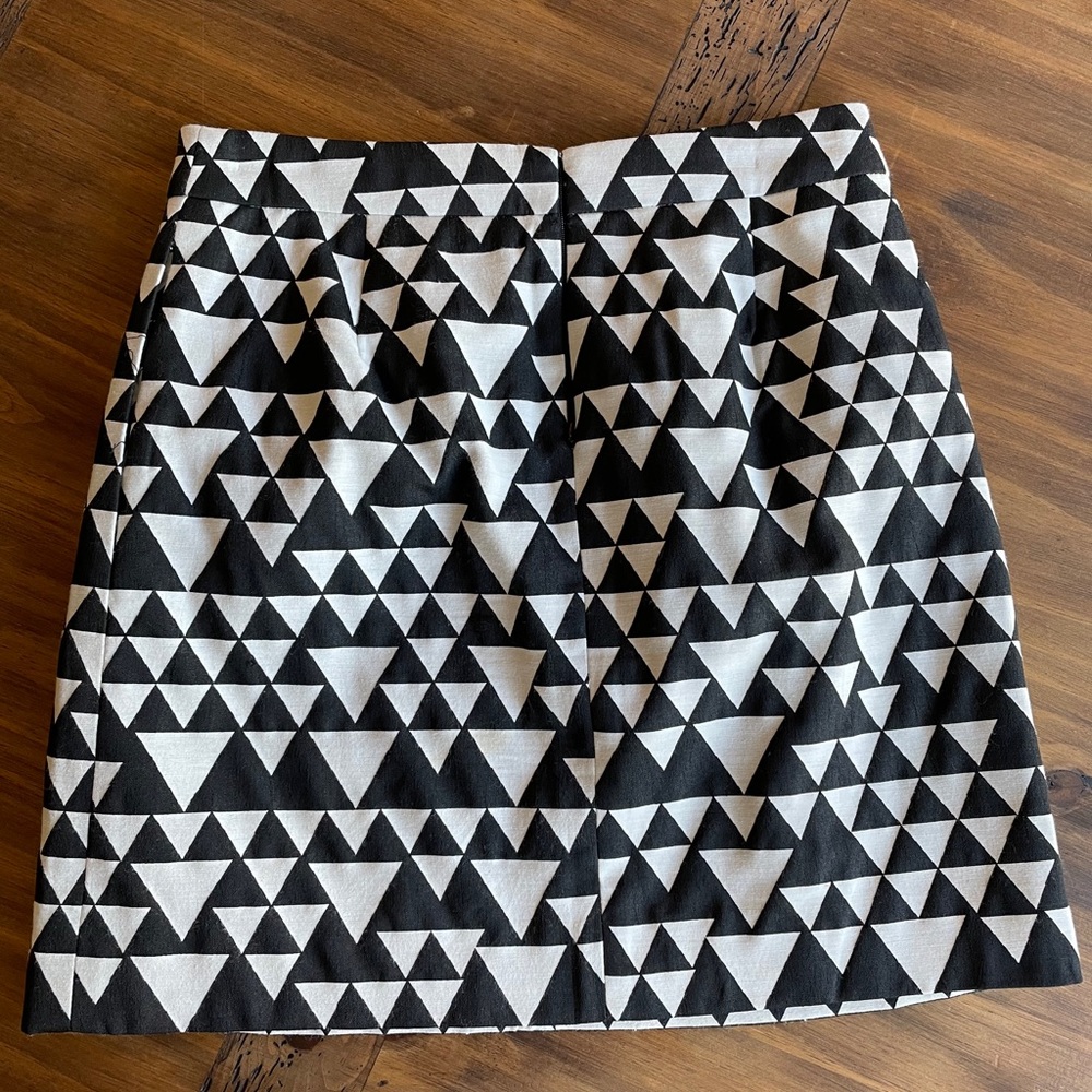 J. Crew Patterned Mini Skirt